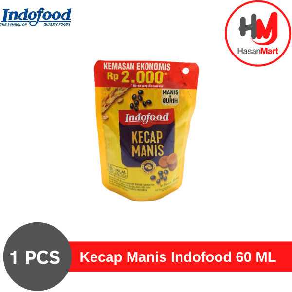 

Kecap Manis Indofood 60 ML [1 PCS]