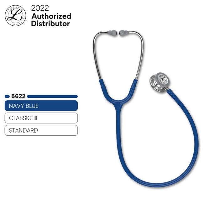 3M Littmann Classic III Stethoscope / Stetoskop - NAVY BLUE - 5622