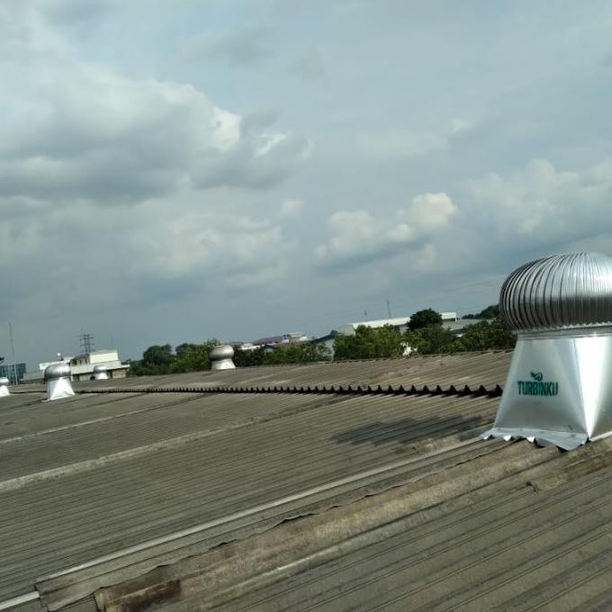 Turbin Ventilator Merk Turbinku Size 42 Inches Alluminium