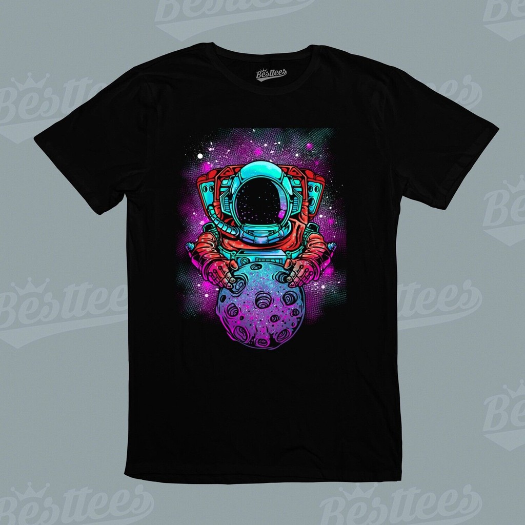 Laki-laki Dewasa Galaksi Astronot Angkasawan Bintang Mars Bulan Tshirt