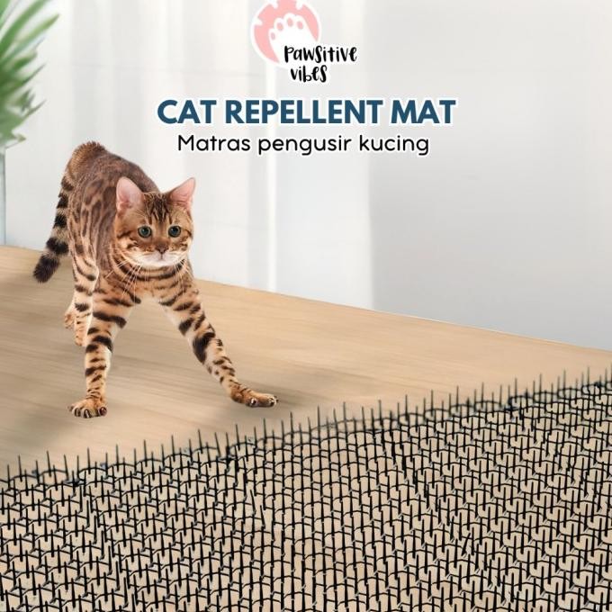 Matras Pengusir Kucing - Cat Repellent Mat - Matras Paku Anti Kucing