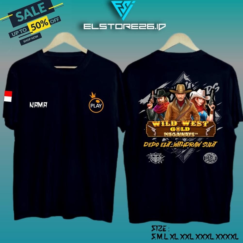Promo Kaos Distro Kaos Pragmatic Play Wild West Gold Depo Slot Pemuda Korban Petir Dan Sensational T
