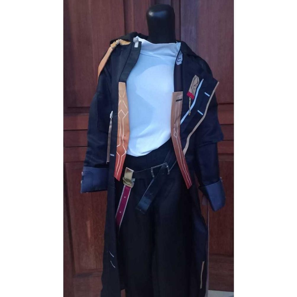 SDF Honkai Star Rail Caelus Costume Cosplay Rental Fullset (Kostum Cosplay Honkai Star Rail Caelus S