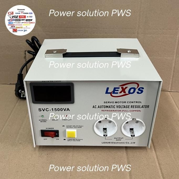 STABILIZER LEXOS 1500VA DIGITAL DISPLAY