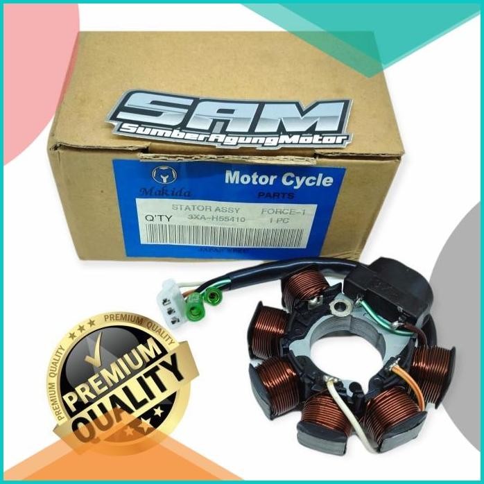 SPOL STATOR SPULL SPUL FORCE 1 FIZR F1ZR 2T MERK MAKIDA JAPAN SPEC 3X