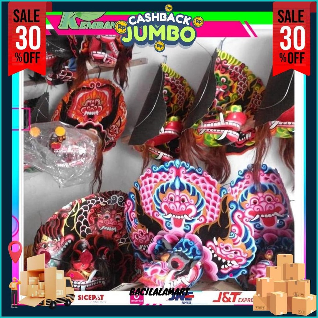 Barongan Devil Yang Murah Jumantoro Caplokan Kayu Anak Kecil Sd Topeng Reog Ponorogo Mini Kuda Lumpi