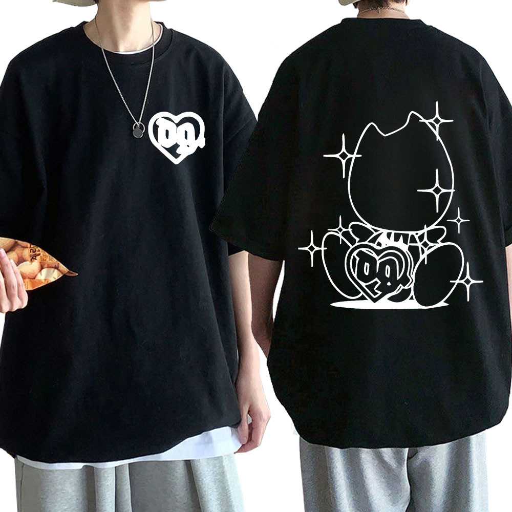 Kaos Rapper Bladee Kaos Logo Geng Tiriskan Skate Kaos