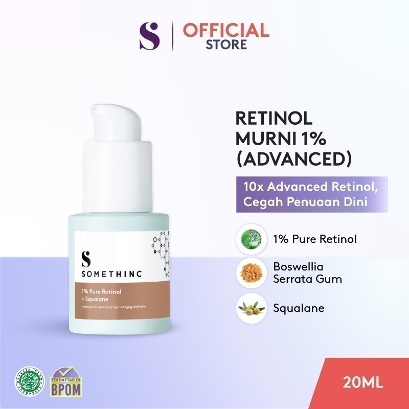 SOMETHINC 1% Pure Retinol + Squalane - Serum Powerful Retinol [Near ED July 2024]