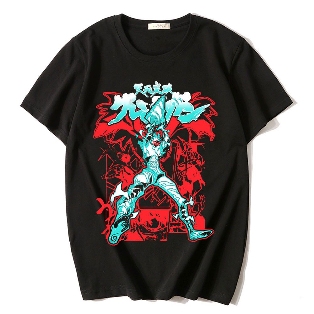 Anime Tengen Toppa Gurren Lagann Kaos Kaos Streetwear