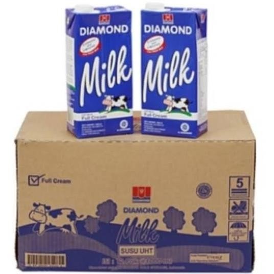 

Susu uht diamond 1 liter 1 dus di denpasar bali