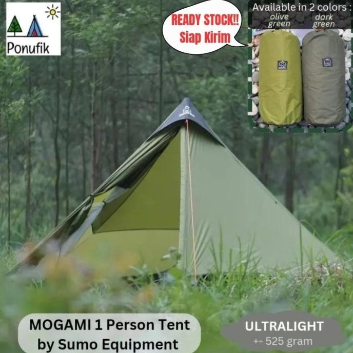 Mogami 1P Ultralight Tent Sumo Equipment tenda camping shelter 1 person