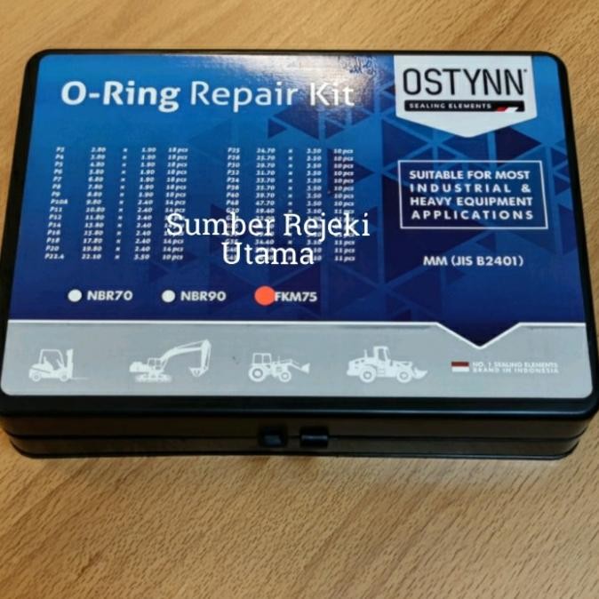 Oring Service Set Ostynn Viton 75 O - Ring Karet Seal / Oring Box
