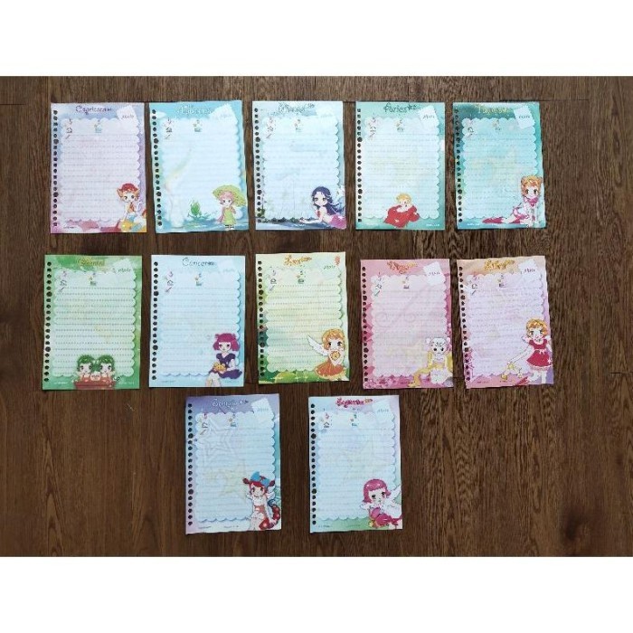 

Amberela - Kertas File Binder Harvest Semua Zodiak