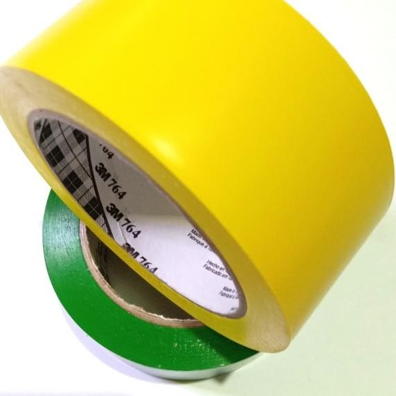 

Lakban Lantai 3M 764 Kuning-Floor Marking Tape-Isolasi Lantai Vinyl 2
