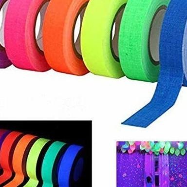 

Uv Fluorescent Gaffa Spike Cloth Tape Pink - Lakban Merahmuda 24Mmx15M