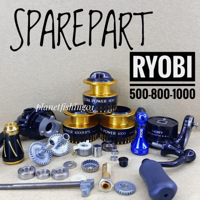 TERLARIS part ryobi / sparepart reel ryobi / part reel ryobi / ryobi ultra power 500 800 1000/ drive