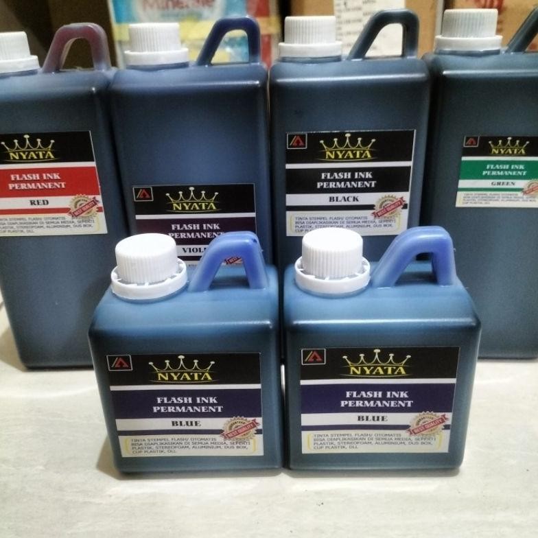 

COD TINTA PERMANENT FLASH MEDIA PLASTIK dan DLL . isi 500 ml th-1