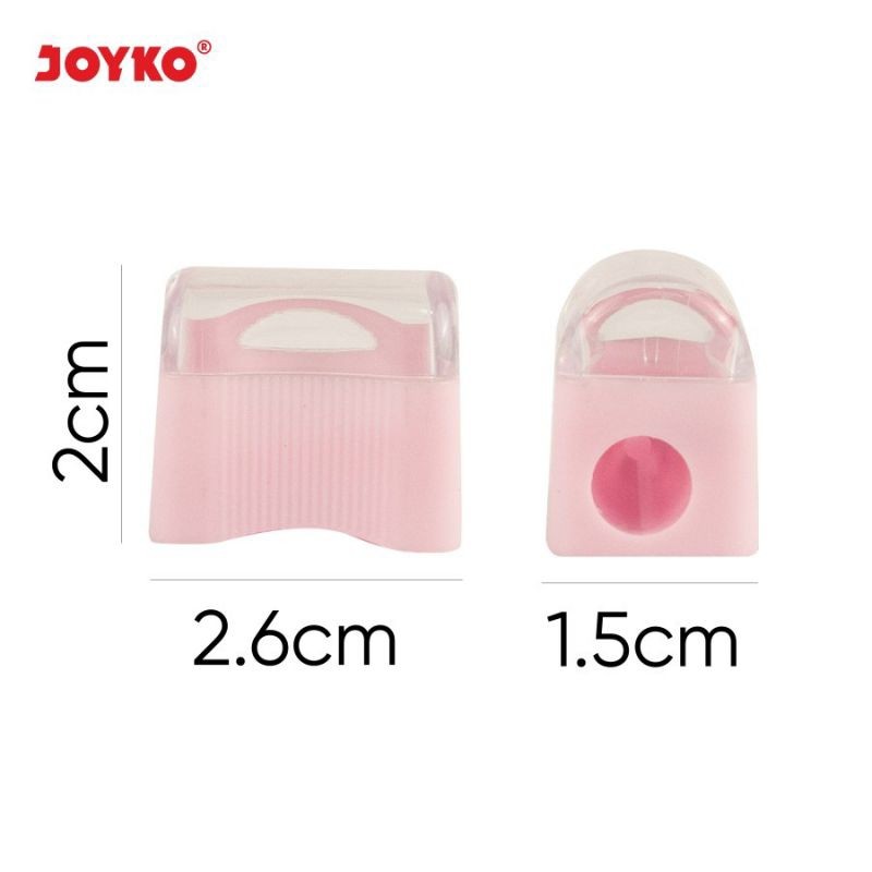 

Rautan Serutan Sharpener Joyko SP-362PTL Rautan Pensil Alat Tulis Sekolah