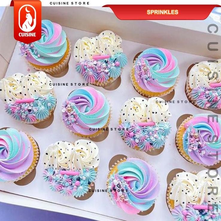 

SALE 100 GR Edible SPRINKLE COLOURFUL Trimit Gula dekorasi kue Hiasan Cake Bday CNY imlek Valentine Natal PL30