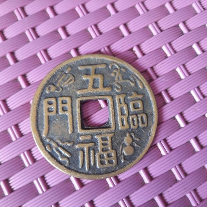 uang koin cina jumbo ukuran jumbo 6cm GWM
