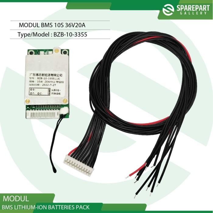 Bms Modul 10S 36V20A Bms For Ebike Lithium Ion Batteries Pack