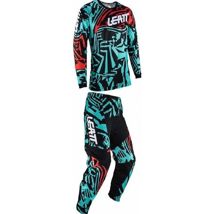 Ride Kit Jersey Set Leatt 3.5 Fuel / Jersey Set Mx Gtx Enduro Trail  Sale