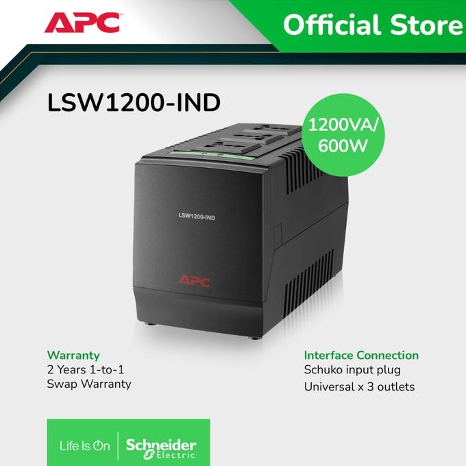 Stabilizer APC 1200VA LSW1200-IND APC TK