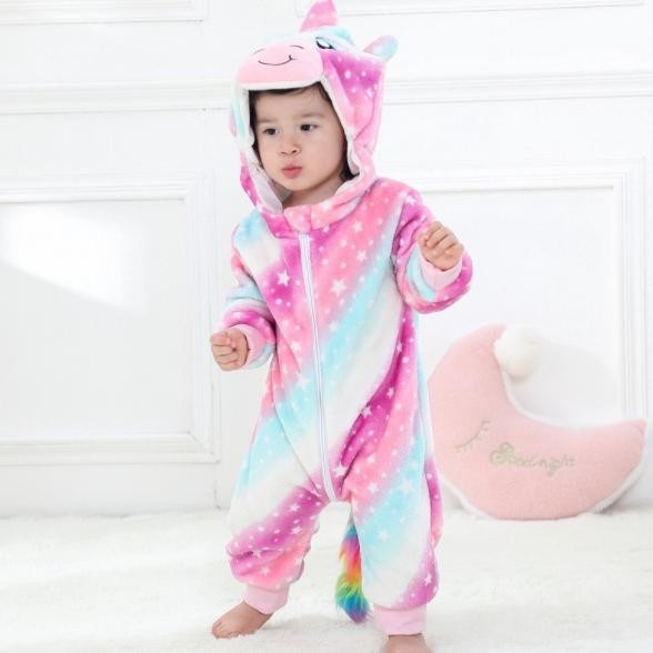 BISA COD Baju Kostum Anak bayi onesie karakter hewan