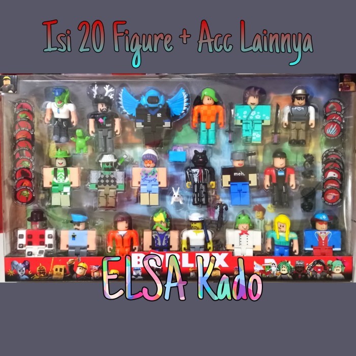 Ready Mainan Roblox Set 20 Figure Pack From The Vault Collection