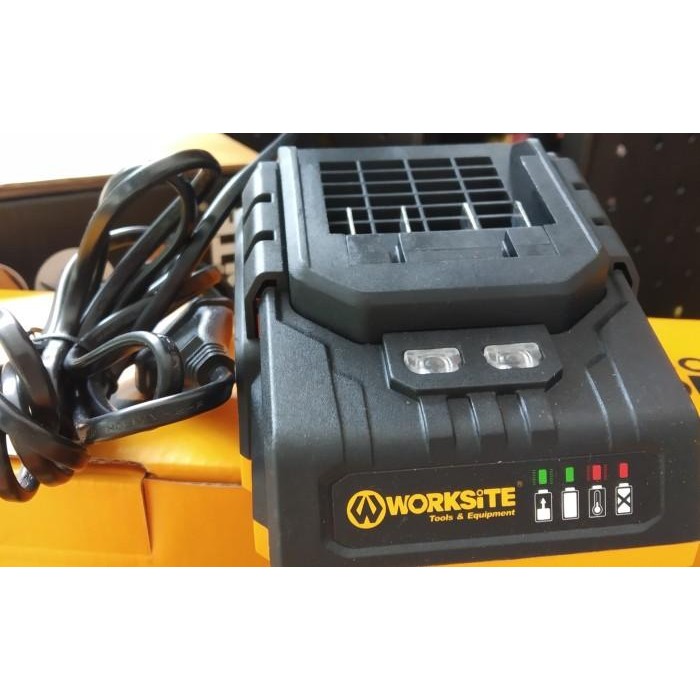 Charger Baterai Lithium Cordless Battery 20V 2 Worksite