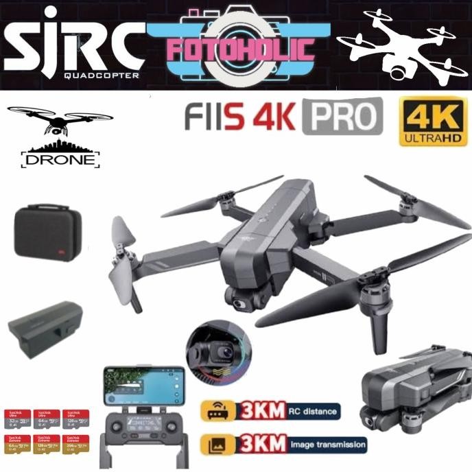 Sjrc F11S Pro 4K 3Km/Drone Sjrc F11S Pro 4K 3Km Version Eis Antishake