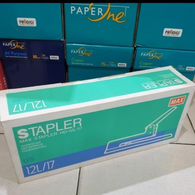 

Stapler Max Hd-12/17 Besar Original/Heavy Duty Stapler Besar [ Brunr ]