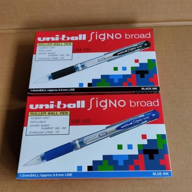 

Pulpen Uni-Ball Signo Broad Um153 (1,0Mm) [ Brunr ]
