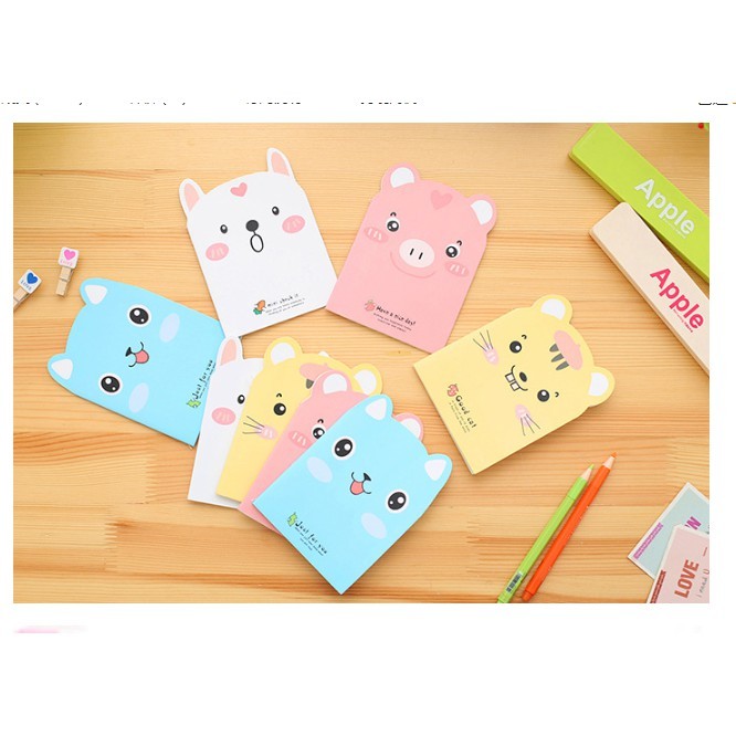 

J2 - Note Book Mini / Buku Tulis Kecil Cute Animal Berkuping