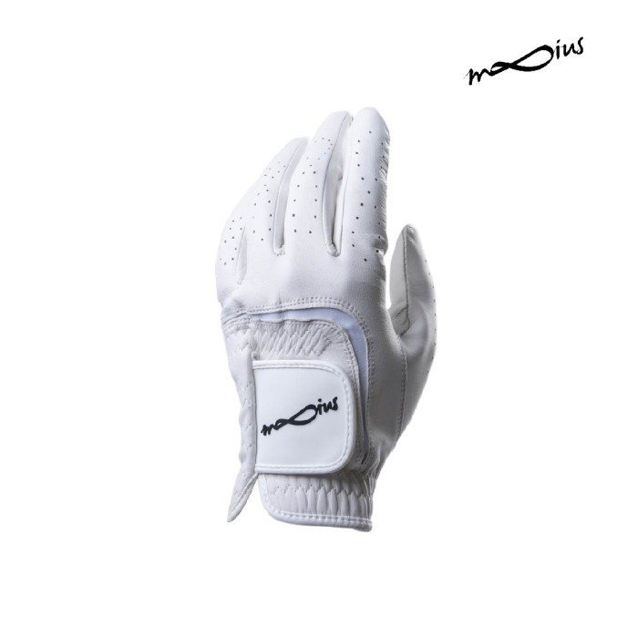 Sarung Tangan - Mobius 80Fit Men Golf Glove White Left Hand