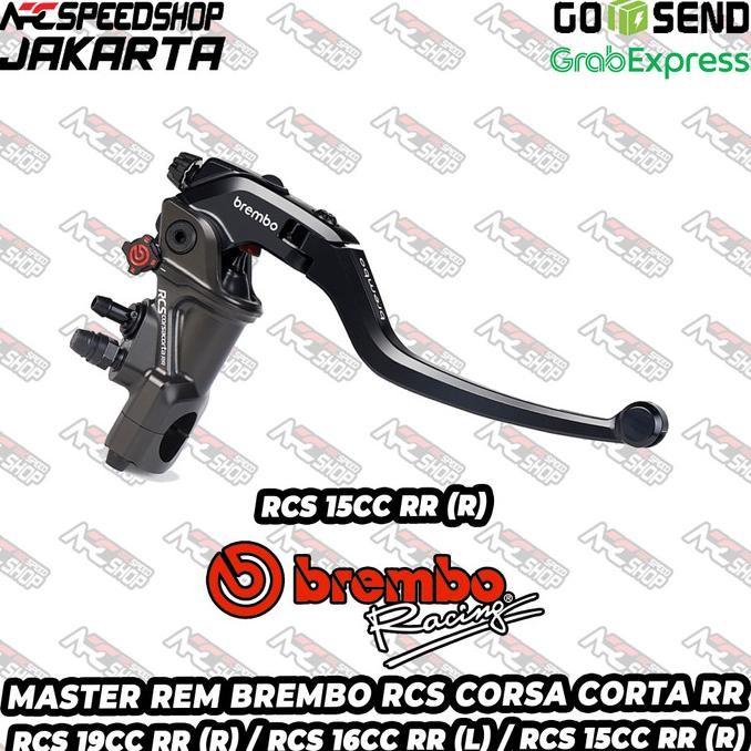 Master Rem Brembo Rcs Corsa Corta 15 19 Rr Kanan / 16 Kiri Corsa Corta Rr Zx25R Zx 25 R Rr Zx6R Zx 6