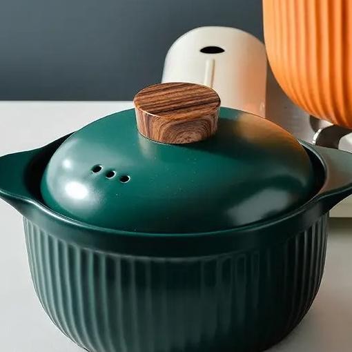 Nordic Style Cooking Ware Casserole Pan. Panci Kerak Casserole