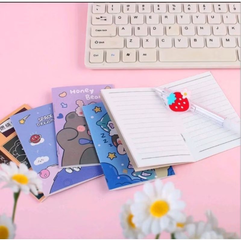 

NOTEBOOK MINI/ BUKU TULIS MINI CARTOON