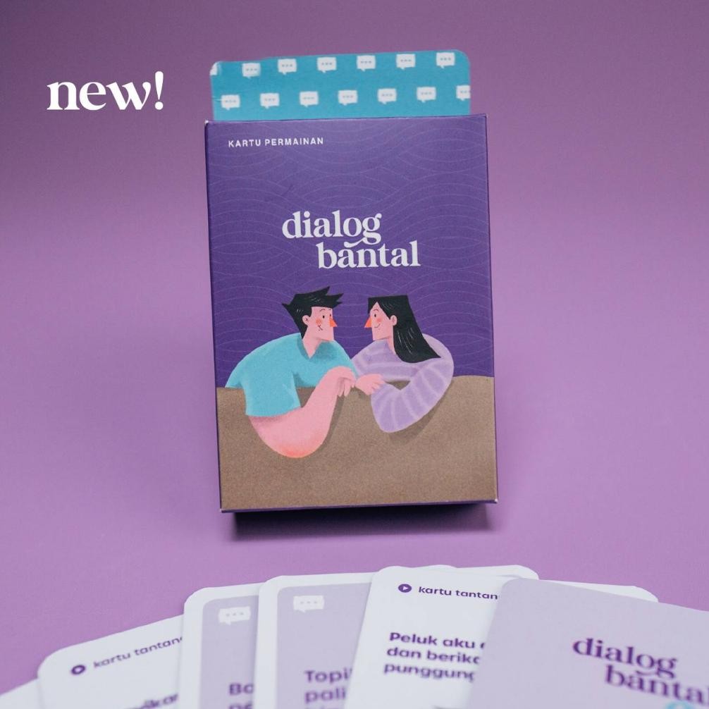 [LARIS] Dialog Bantal Card - Kartu Permainan Deep Talk Suami Istri