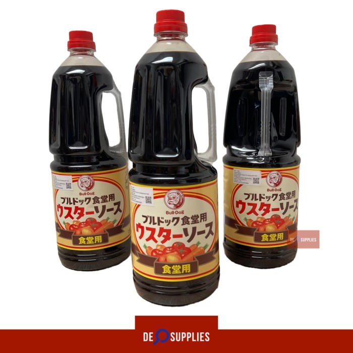 

Bulldog Worcester Sauce 1.8L - Kecap Inggris Worcestershire Jepang
