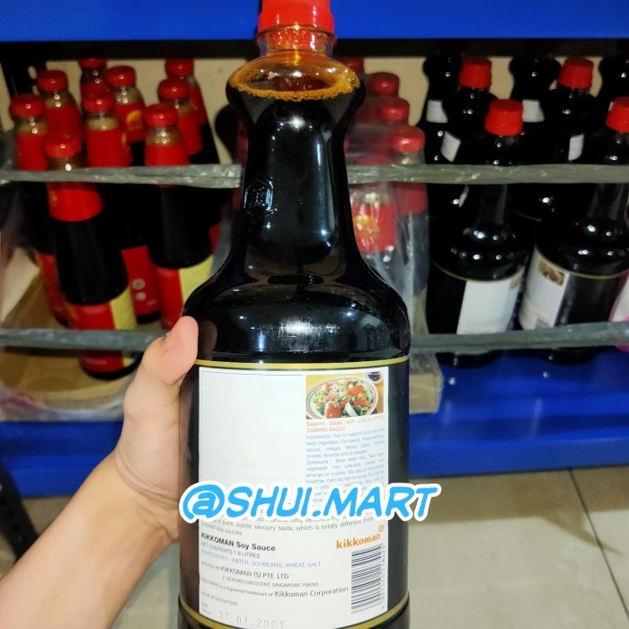 

Kikkoman Kecap Asin Jepang / Shoyu / Soyu - Kikko Man Soy Sauce
