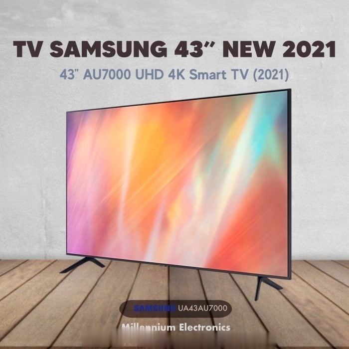 SAMSUNG 43AU7000 UHD 4K SMART TV UA43AU7000KXXD