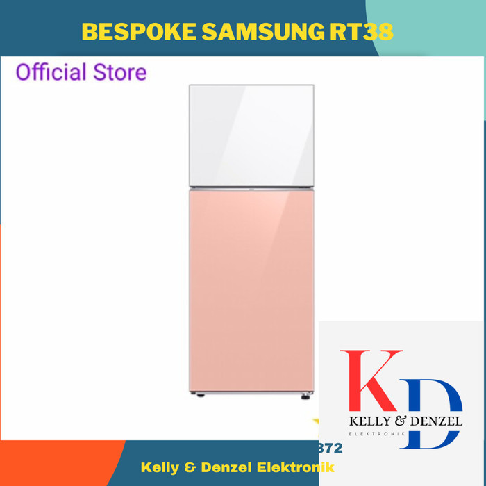 Samsung RT42 Kulkas BESPOKE Ungkep 2 Pintu RT42CB66408CSE 415 L RT42CB