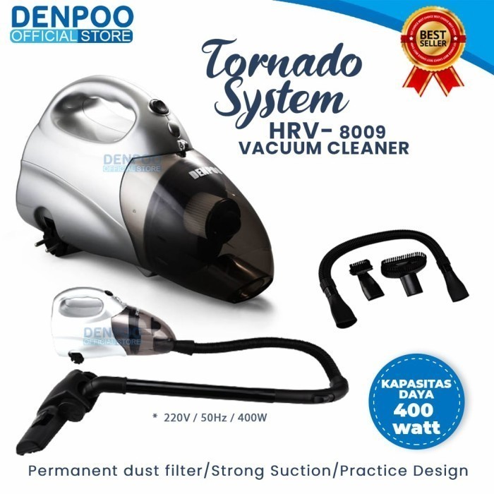 Denpoo HRV8009 – Vacuum Cleaner Hand 600 Watt