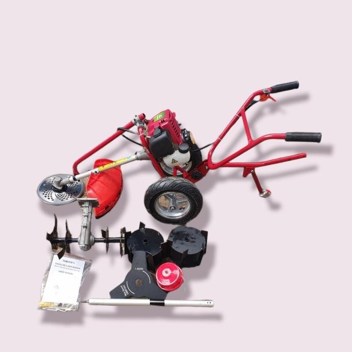 Mesin Rumput Dorong 4Tak 3Fungsi Merk Robotech [ Chetki ]