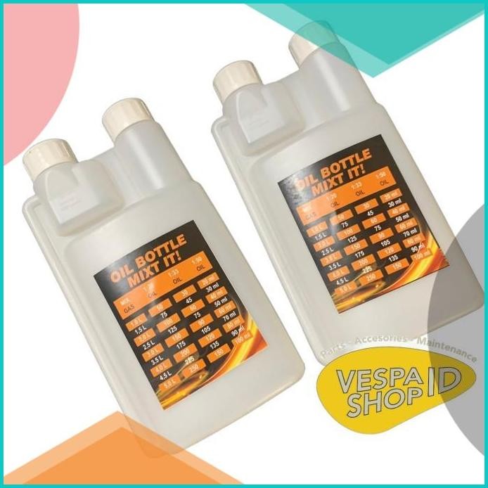 Botol Oli samping model ipone vespa ukuran 250-500 ml 140BZ4 perkakas
