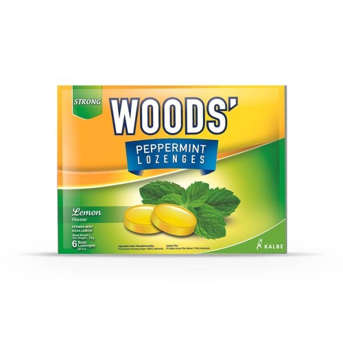 

Woods Lozenges Lemon Hijau