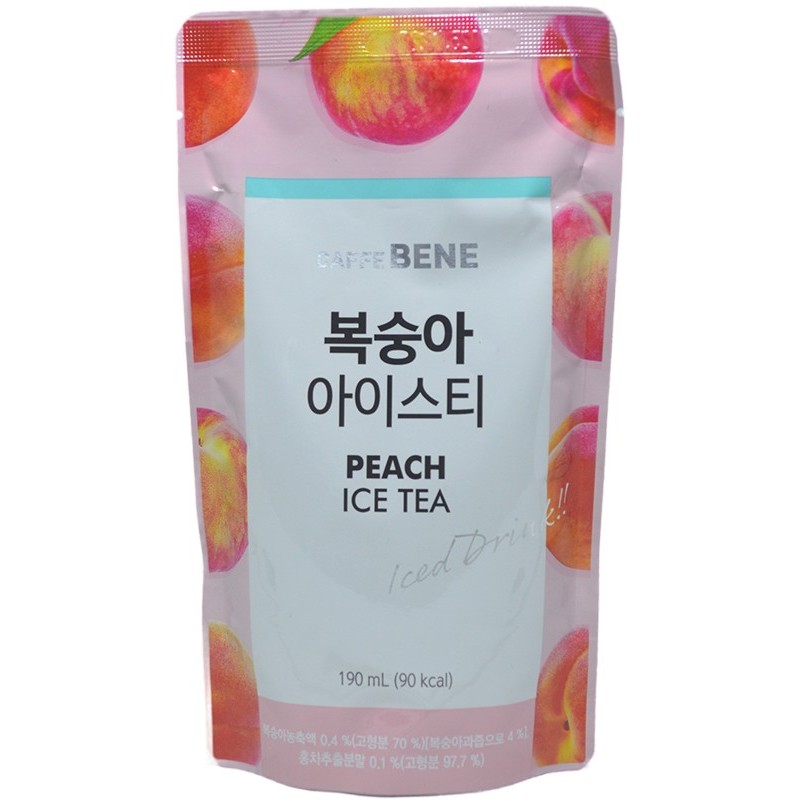 

Caffebene Peach Ice Tea 190Ml