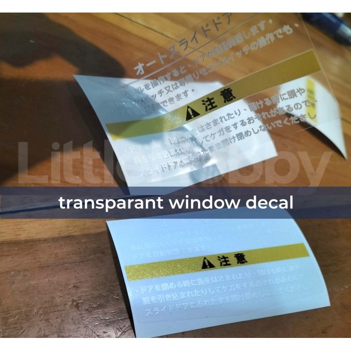 Sticker Sliding Door Nissan Serena C25 C26