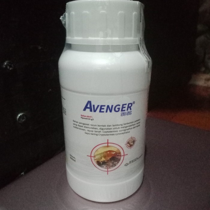 Avenger 50Sc Fipronil Basmi Rayap Tanah, Kayu Kering, Coptotermes